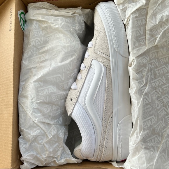 Vans Shoes - Women’s Vans Caldron White Suede Sneakers